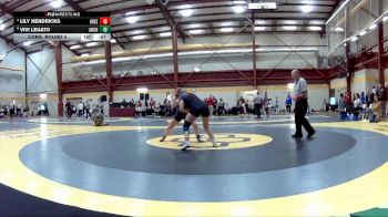 155 lbs Cons. Round 4 - Vivi Legato, Archbold High School vs Lily Hendricks, Greeneview