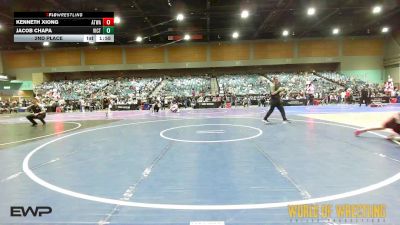 113 lbs 2nd Place - Kenneth Xiong, Atwater Wrestling vs Jacob Chapa, Victory Wrestling Club,wa