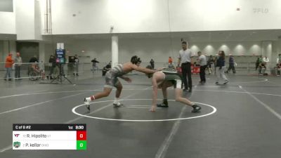 157 lbs C Of 8 #2 - Rafael Hipolito, Virginia Tech vs Peyten Kellar, Ohio