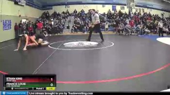 132 lbs Champ. Round 1 - Francis Louie, Lake Roosevelt vs Ethan King, River View