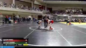 95 lbs Placement (4 Team) - Nathan Lansing, LSH (LeSueur/Henderson) vs Colton Noble, KMS