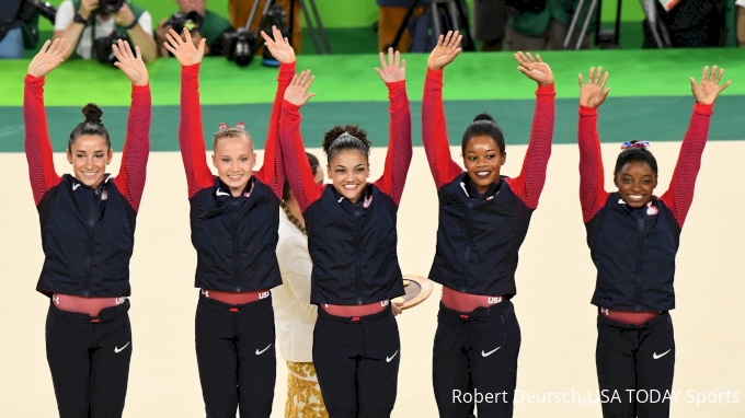 Final Five waving Rio Olympics