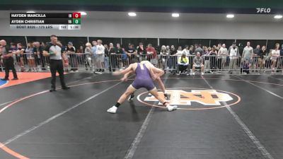 175 lbs Round Of 64 - Hayden Mancilla, IN vs Ayden Christian, VA