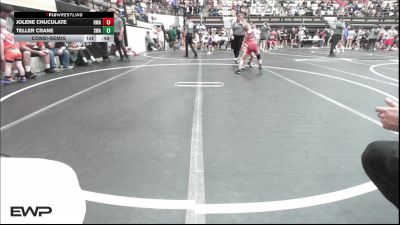 61 lbs Consolation - Jolene Chuculate, HURRICANE WRESTLING ACADEMY vs Teller Crane, Shelton Wrestling Academy