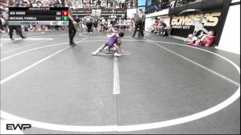 52 lbs Consi Of 4 - Jeb Webb, Shelton Wrestling Academy vs Michael Fabela, Chickasha Youth Wrestling