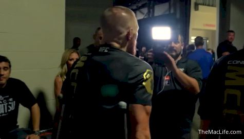 UFC 202 Video: Conor McGregor on Crutches After Nate Diaz Rematch