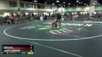 195 lbs Round 5 (6 Team) - Nash Ellis, Dynamic Black vs Landen Ludrowsky, Oregon Clay Wrestling