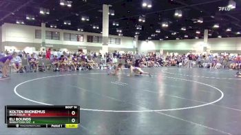 138 lbs Round 2 (16 Team) - Kolten Rhonemus, Delta Eagles vs Eli Bounds, Bubbletown Mat