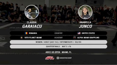 Claudia Garaiacu vs Anabella Junco 2024 ADCC Miami Open