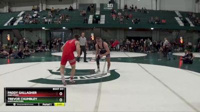 157 lbs 1st Place Match - Paddy Gallagher, Ohio State vs Trevor Chumbley, Northwestern