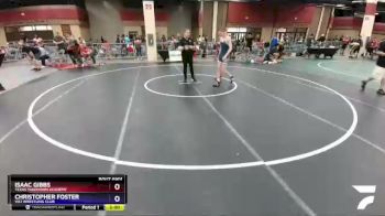 126 lbs Cons. Semi - Isaac Gibbs, Texas Takedown Academy vs Christopher Foster, Vici Wrestling Club