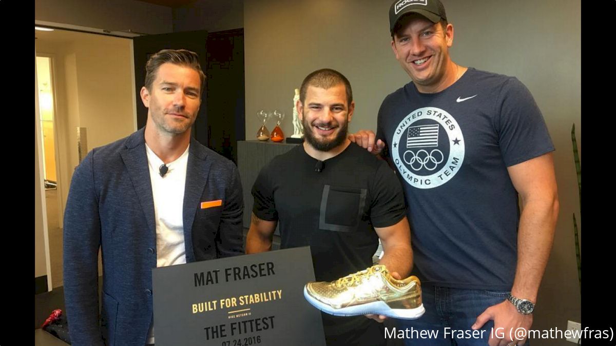 Mat Fraser's New All Gold Metcons Are Sick