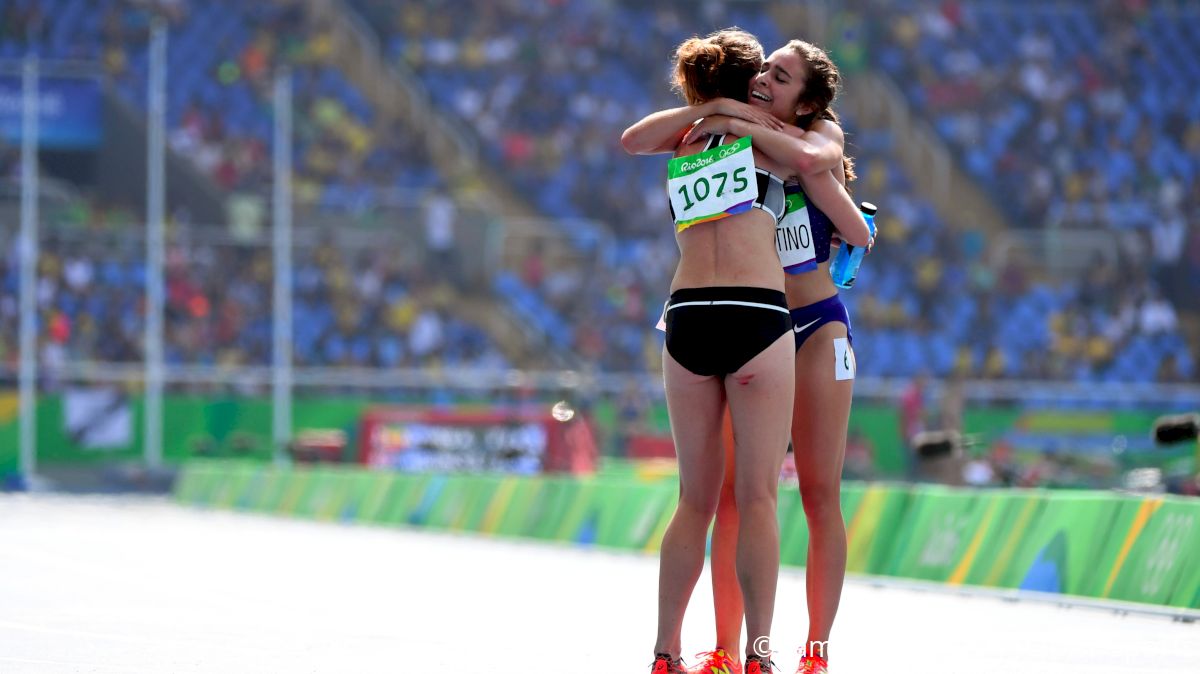 Abbey D'Agostino and Nikki Hamblin Leave Rio With Awards