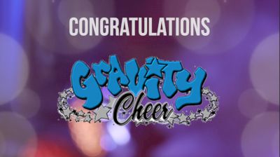 Congratulations, Gravity Cheer!