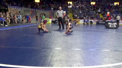 60 lbs Consy 4 - Rylee Brozik, Jefferson Morgan vs Abigail Bueno Bistarkey, Canon-McMillan