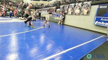 46 lbs Semifinal - Koen Goodin, Cowboy Wrestling Club vs Kyren Hiracheta, Carl Albert