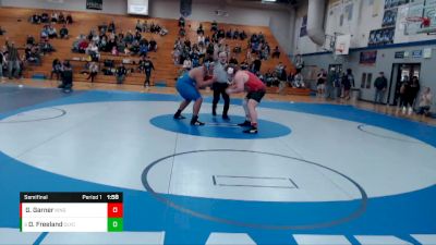 285 lbs Semifinal - DeQuan Freeland, Olympic vs Gavin Garner, Kingston