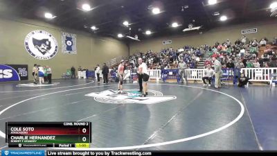 113 lbs Cons. Round 2 - Cole Soto, Atascadero vs Charlie Hernandez, Robert F Kennedy