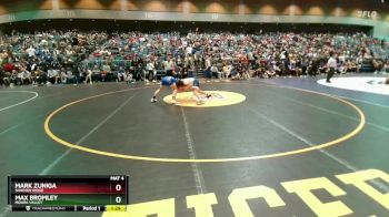 144 lbs Champ. Round 3 - Mark Zuniga, Shadow Ridge vs Max Bromley, Moapa Valley