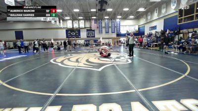 144 lbs Round Of 16 - Alberico Mancini, Top Flight Wrestling Academy vs Sullivan Hawkes, Christian Brothers Acadamy