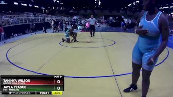 190 lbs Semifinal - Tanihya Wilson, Bayside High School vs Jayla Teague, Fort Myers HS