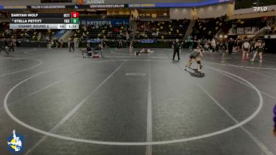 140 lbs Champ. Round 2 - Stella Pettitt, Freedom vs Sariyah Wolf, Bettendorf