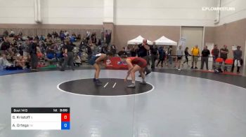 65 kg Consolation - Grace Kristoff, Team Illinois vs Ashlynn Ortega, Team Tennessee