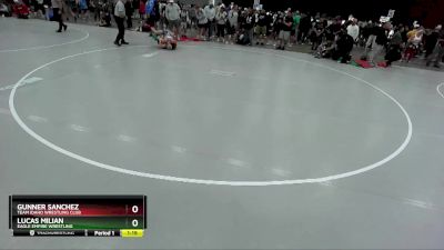 120 lbs Champ. Round 1 - Lucas Milian, Eagle Empire Wrestling vs Gunner Sanchez, Team Idaho Wrestling Club