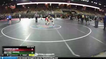 115 lbs Semifinal - Cameron Galvin, Freedom (Orlando) vs Brittney Vincens, Port St Lucie