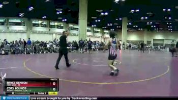 132 lbs Semis & Wb (16 Team) - Cory Bounds, Bubbletown Mat Club vs Bryce Denton, MXW Gold