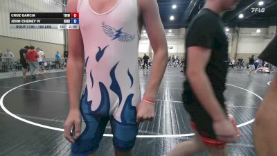 165 lbs Rr Rnd 3 - Cruz Garcia, Tampa Bay Tigers Wrestling vs John Cheney IV, Sons Of Thunder, FL
