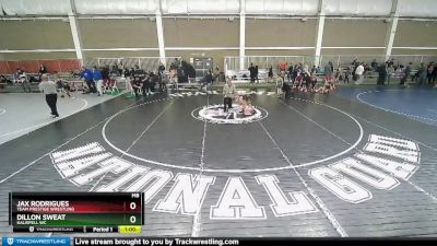 67 lbs Champ. Round 2 - Jax Rodrigues, Team Prestige Wrestling vs Dillon Sweat, Kalispell WC