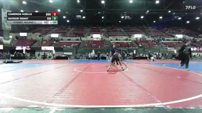 123 lbs Champ. Round 2 - Cameron Hoelle, Team Champs vs Kayson Grant, CODY WRESTLING CLUB