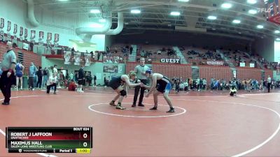 190 lbs Champ. Round 2 - Maximus Hall, Salem Lions Wrestling Club vs Robert J Laffoon, Unattached