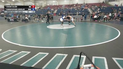 190 lbs Champ. Rd Of 16 - Chase Allen, Sanderson Wrestling Academy vs Christopher Aguilar, NLWC