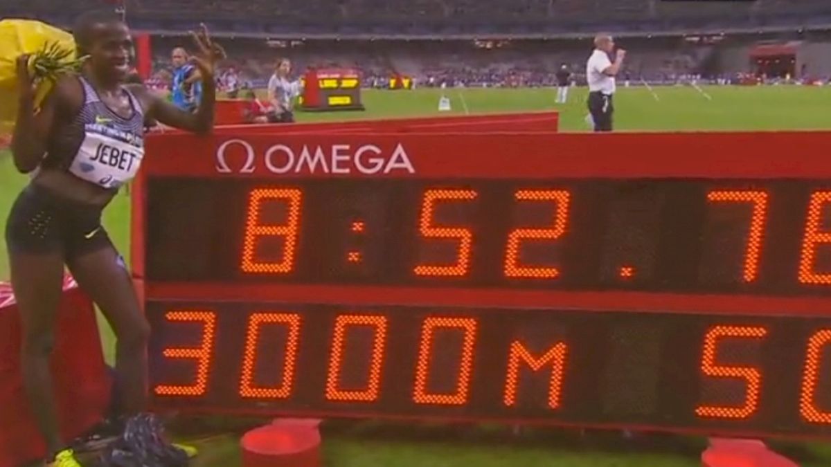 Ruth Jebet Smashes Steeplechase World Record In 8:52