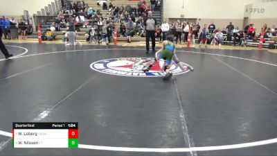 80 lbs Quarterfinal - Weston Nilssen, Crass Trained vs Walker Loberg, Victory School Of Wrestling