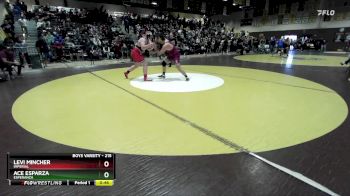 215 lbs Cons. Round 3 - Ace Esparza, Esperanza vs Levi Mincher, Imperial