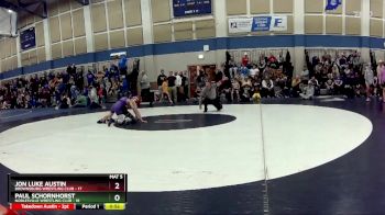 78 lbs Round 3 (4 Team) - Jon Luke Austin, Brownsburg Wrestling Club vs Paul Schornhorst, Noblesville Wrestling Club