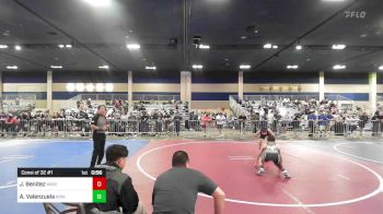 126 lbs Consi Of 32 #1 - John Benitez, Wright Wr Ac vs Adriel Valenzuela, Kings WC