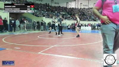 120 lbs Round Of 64 - Darren Lane, Noble Takedown Club vs Kingston Connor, Broken Arrow