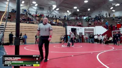 60-63 lbs Quarterfinal - Ayden Arredondo, Region WA vs Colton Tijerina, Bulldog Premier WC