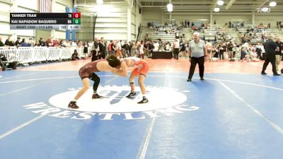 113 lbs Round Of 32 - Tanner Tran, TN vs Kai Napadow Baquero, MA