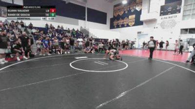 125 lbs Semifinal - Randi De Gracia, Threshold Wrestling Club vs Eliana Salazar, Lady Lancers Wrestling