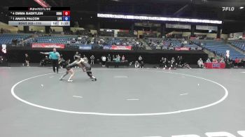 110 lbs Semifinal - 1 Anaya Falcon, Life vs 4 Emma Baertlein, Southern Oregon