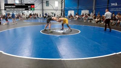Elite 184 lbs Cons. Round 4 - Jaquan East, Minnesota State vs Braxton Westendorf, Upper Iowa