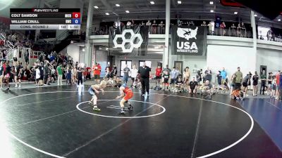 82 lbs Cons. Round 2 - Colt Samson, Michigan vs William Crull, Northeastern Wrestling Club