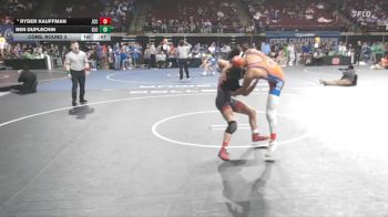D 3 150 lbs Cons. Round 3 - Ryder Kauffman, John Curtis Christian vs Ben Duplechin, St. Louis Catholic