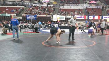 G - 235 lbs Champ. Round 2 - Mariah Colunga, Billings Skyview (Girls) vs Scarlett Hoiness, Laurel (Girls)