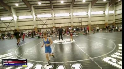 63 lbs Champ. Round 1 - Ryder Woods, NV vs Daxton Telford, UT